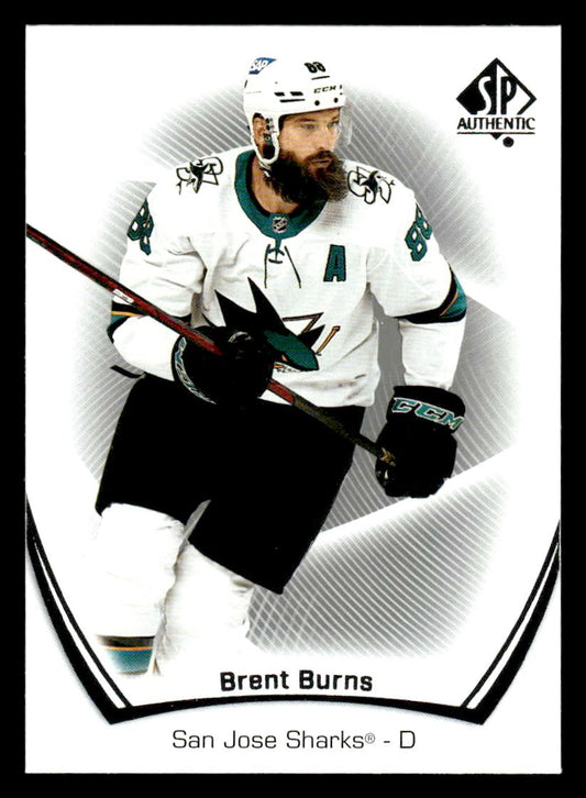 2021-22 SP Authentic #72 Brent Burns