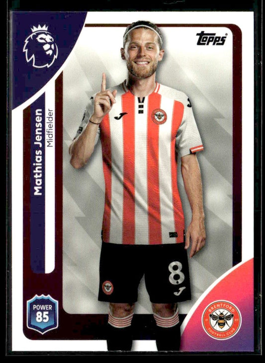 2025-26 Topps Premier League #61 Mathias Jensen