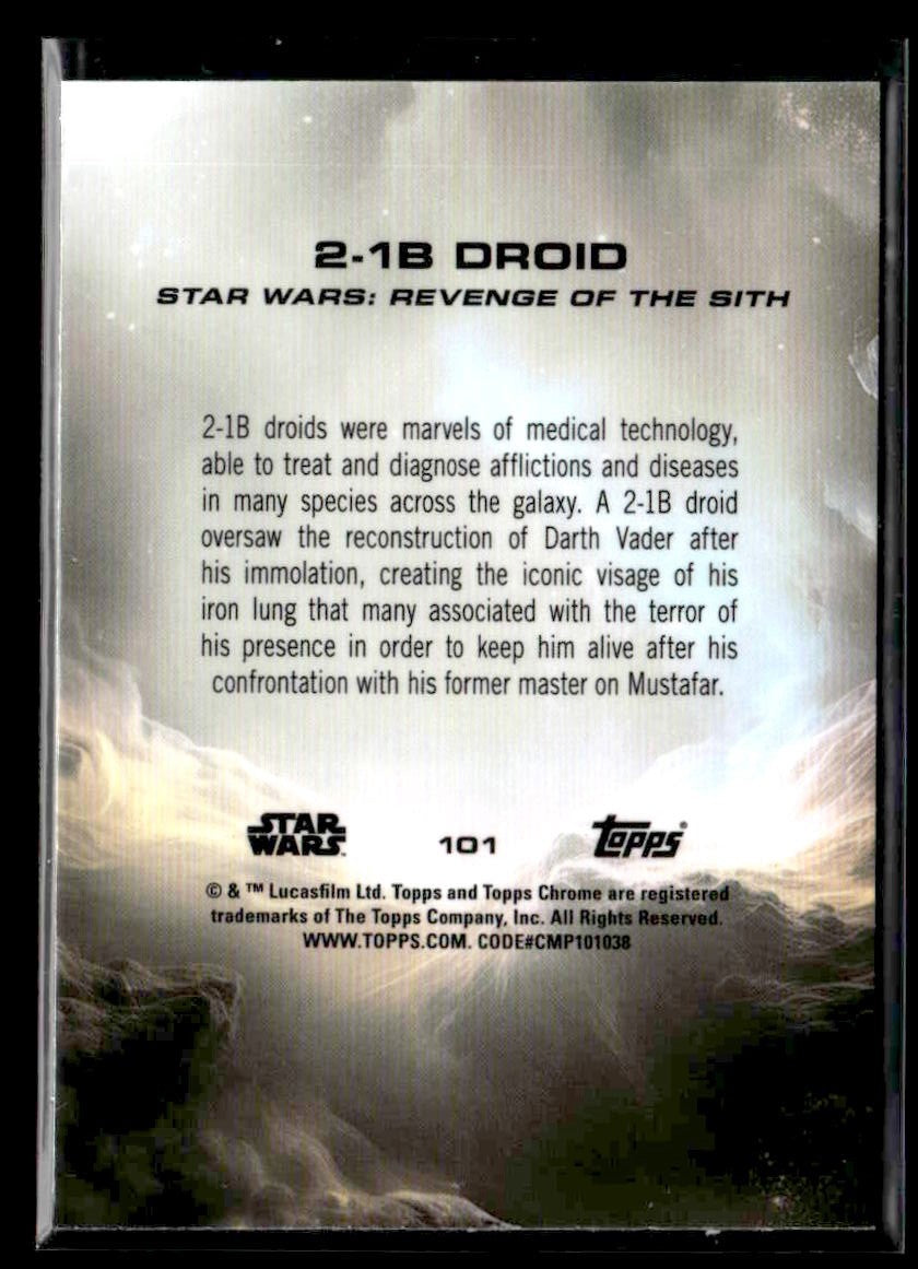 π 2-1B β 2025 Topps Chrome Sapphire Edition Star Wars #101 π
