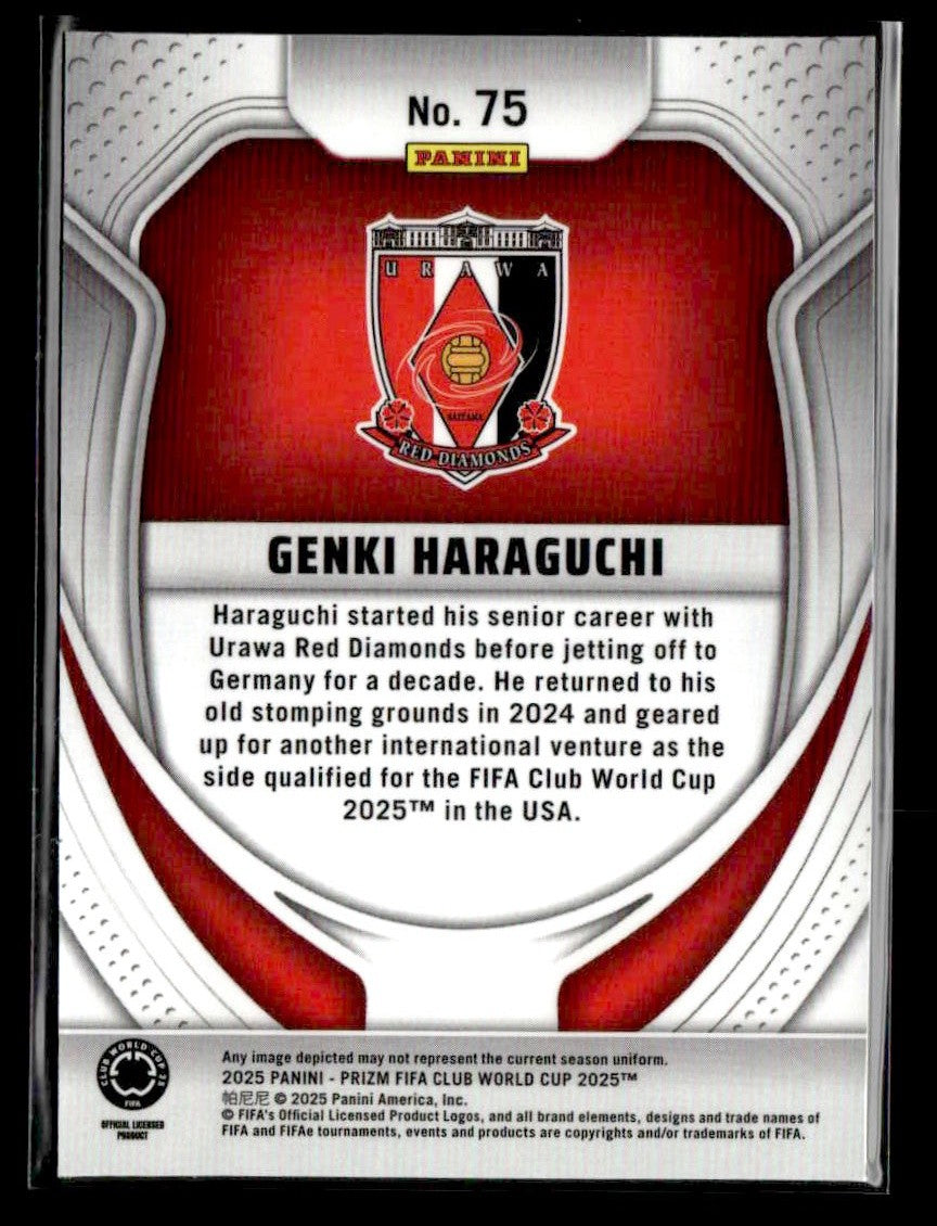 2025 Panini Prizm FIFA Club World Cup #75 Genki Haraguchi