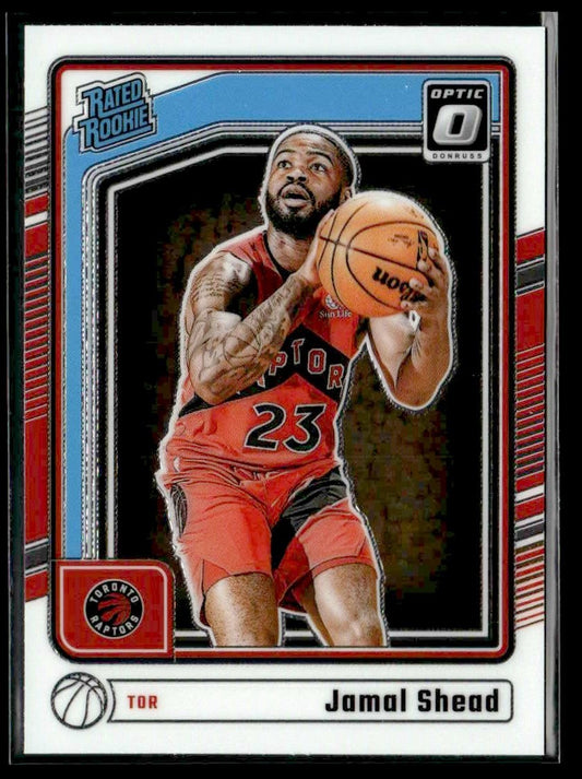 2024-25 Donruss Optic #296 Jamal Shead