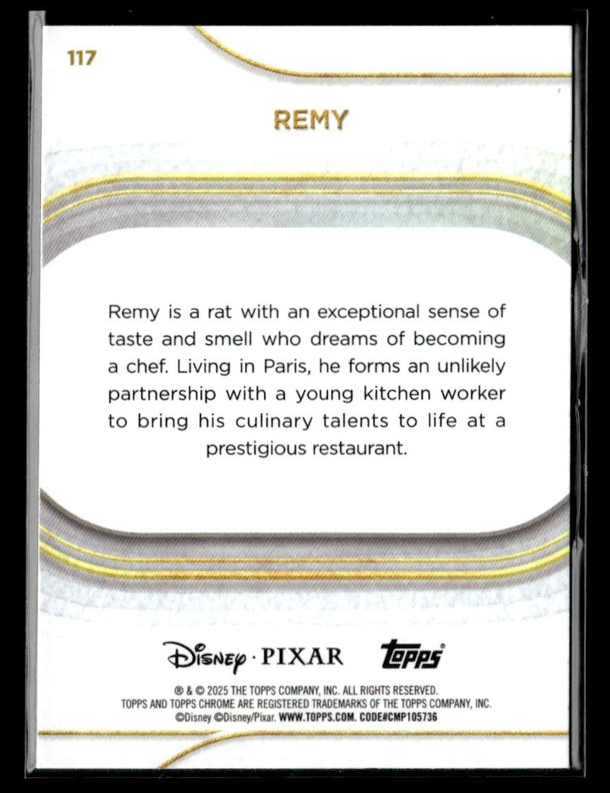 π Remy β 2025 Topps Chrome Disney #117 π