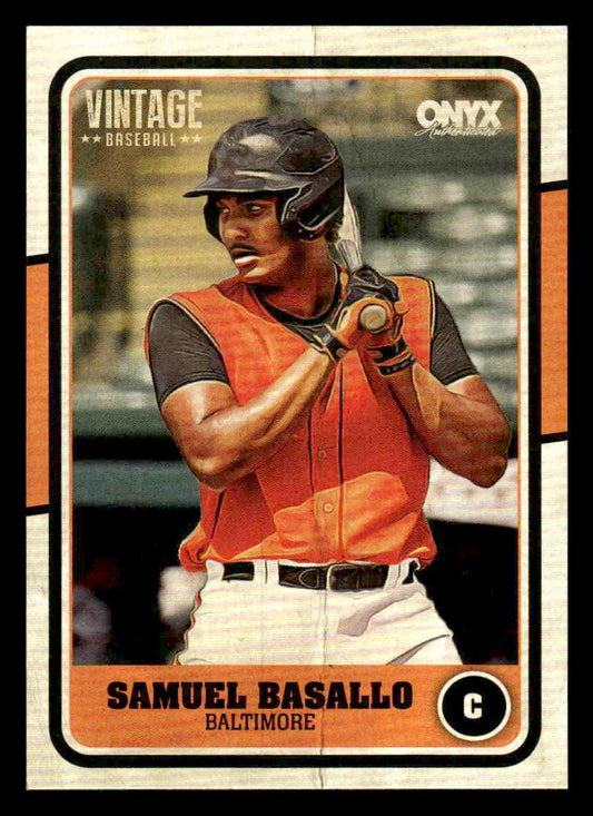 2025 Onyx Vintage #OVSABA Samuel Basallo