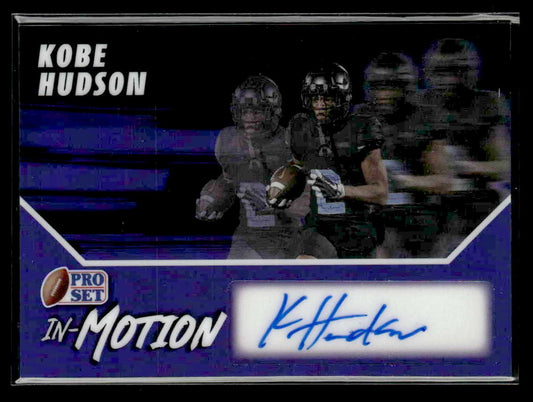 Kobe Hudson 2025 Pro Set Metal In Motion Purple RC SSP /15 Panthers 🔥