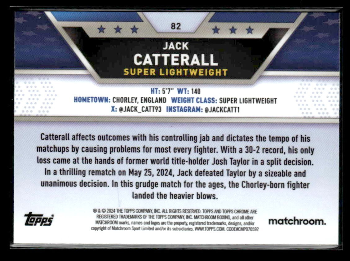 2024 Topps Chrome #82 Jack Catterall