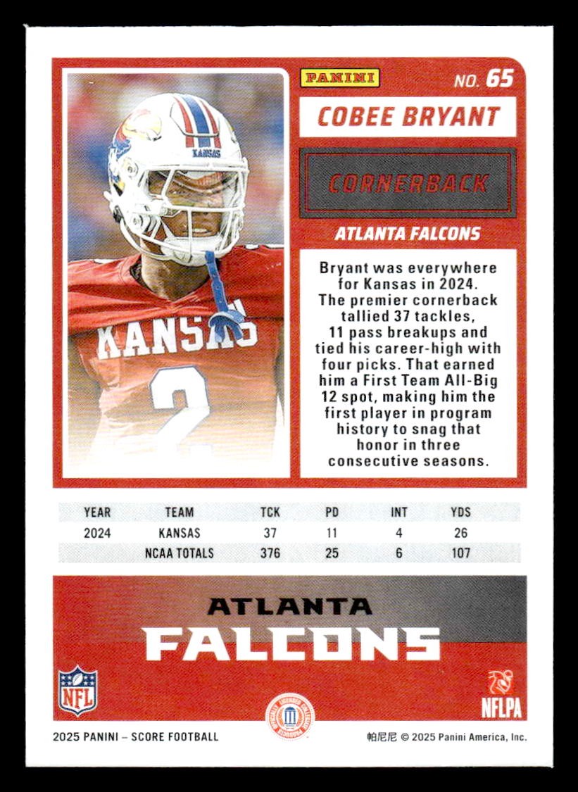 2025 Score #65 Cobee Bryant