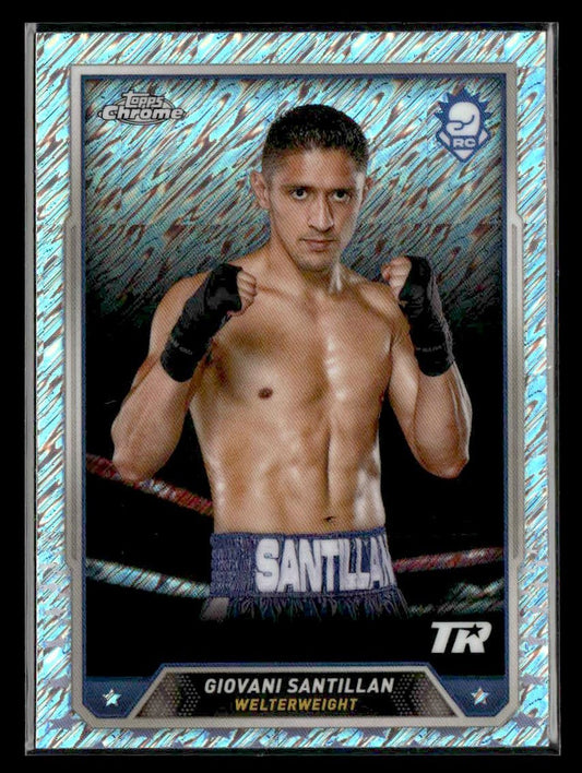 2024 Topps Chrome #21 Giovani Santillan Shimmer Refractor