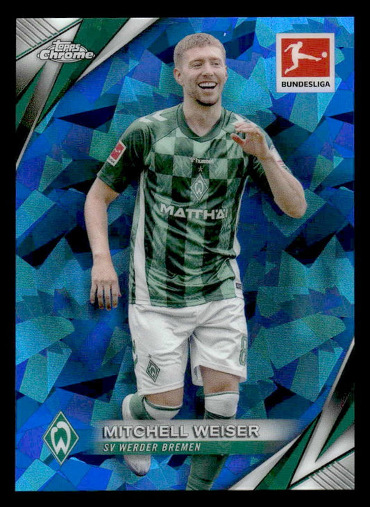 2025 Topps Sapphire Edition Bundesliga #17 Mitchell Weiser