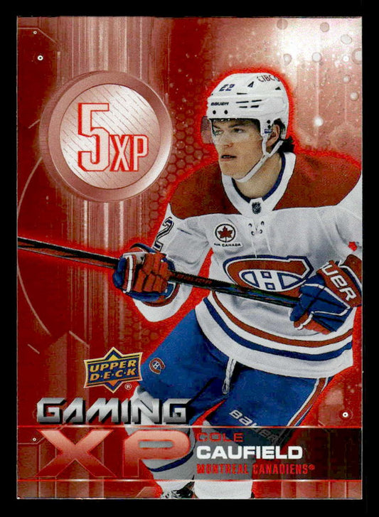 2024-25 Upper Deck #GXP-24 Cole Caufield Gaming XP