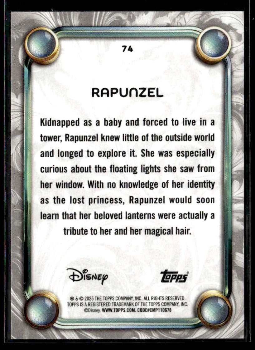 2025 Topps Disney Wonder #74 Rapunzel
