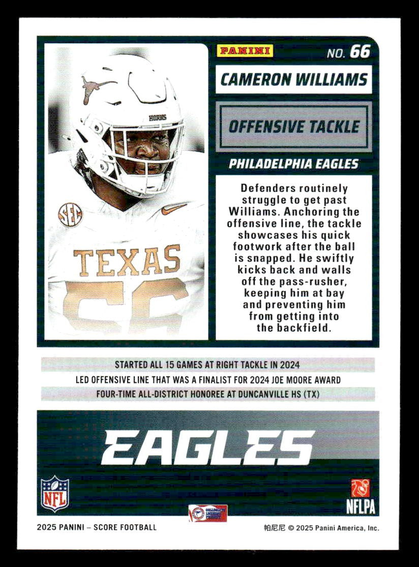 2025 Score-A-Treat #66 Cameron Williams