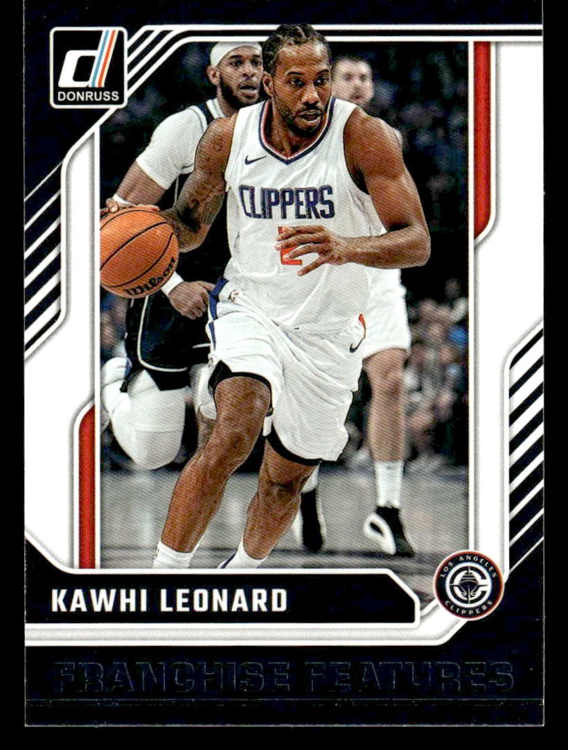 2024-25 Donruss #7 Kawhi Leonard Franchise Features