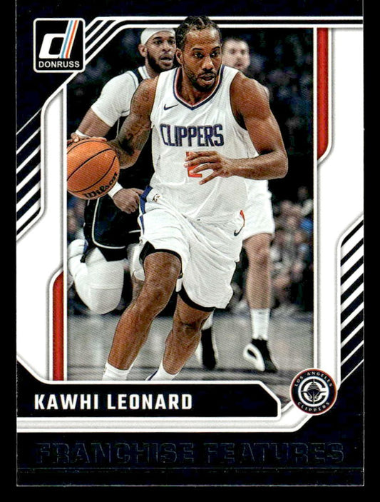 2024-25 Donruss #7 Kawhi Leonard Franchise Features