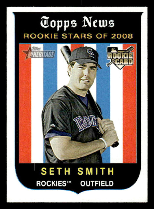 2008 Topps Heritage #141 Seth Smith