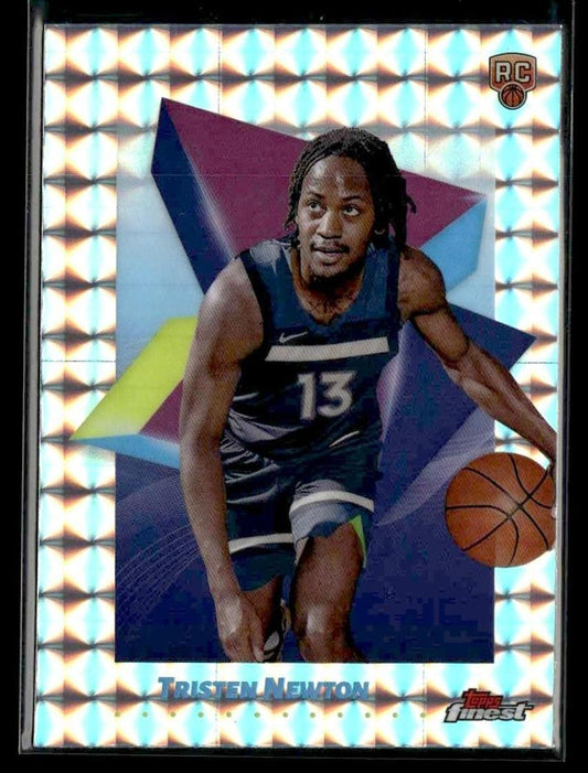 2024-25 Topps Finest #40 Tristen Newton X-Fractor