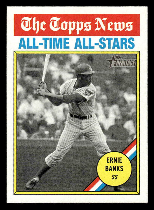 2025 Topps Heritage #343 Ernie Banks