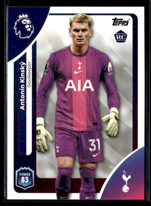 2025-26 Topps Premier League #254 Antonin Kinsky