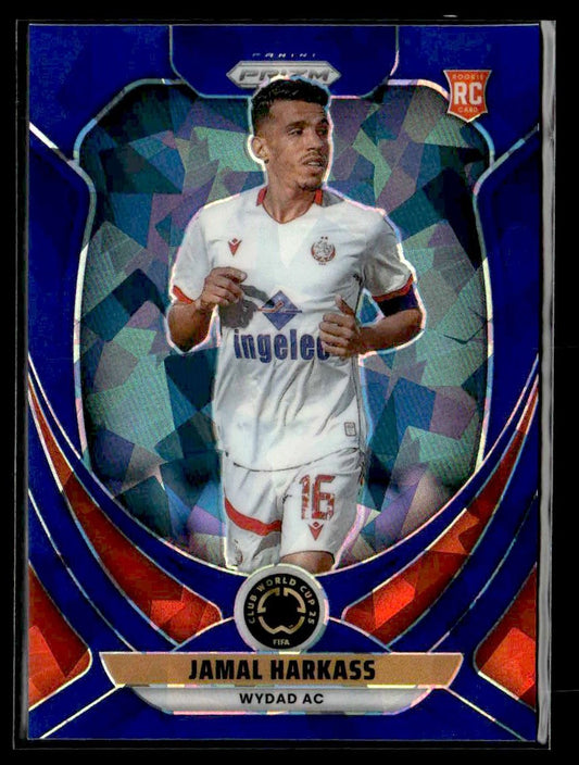 2025 Panini Prizm FIFA Club World Cup #196 Jamal Harkass Blue Ice #/175