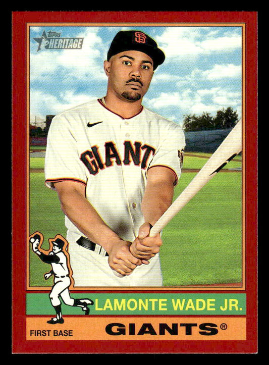 2025 Topps Heritage #493 Lamonte Wade Jr. Red