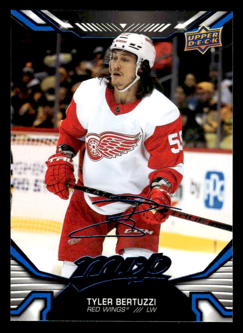 2022-23 Upper Deck MVP #213 Tyler Bertuzzi Blue Script