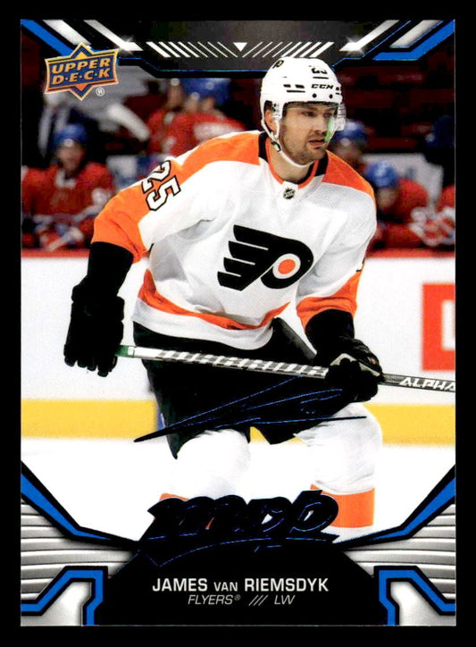 2022-23 Upper Deck MVP #93 James van Riemsdyk Blue Script