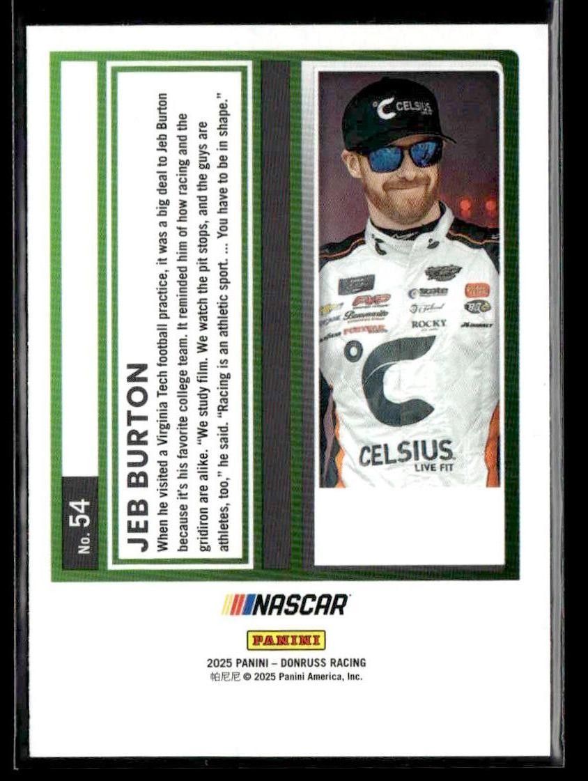 2025 Donruss #54 Jeb Burton