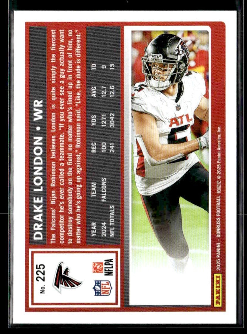 2025 Donruss #225 Drake London