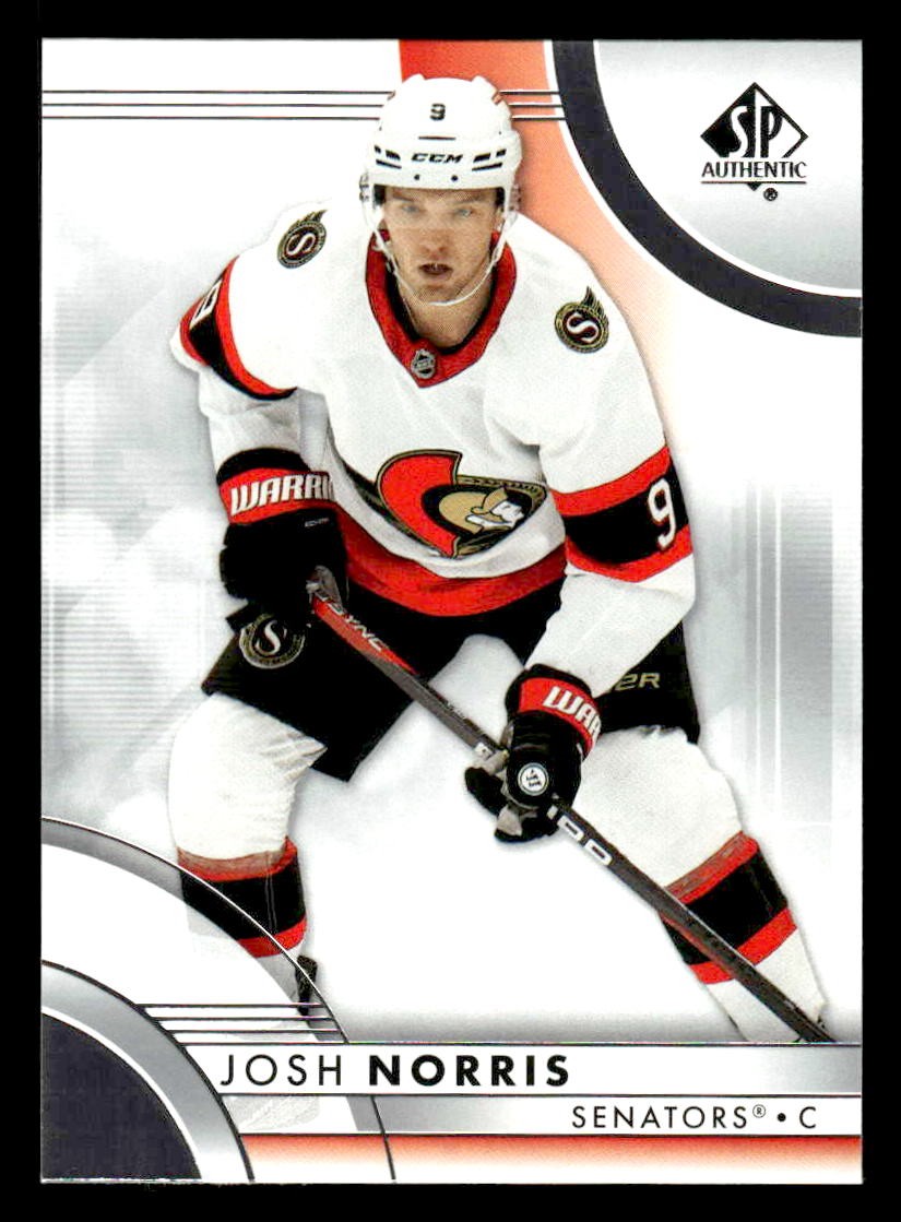 2023-24 SP Authentic #58 Josh Norris