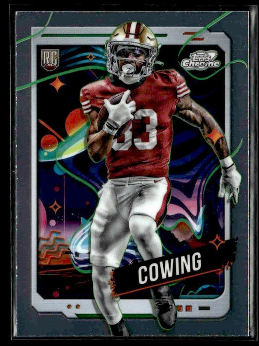 2024 Topps Chrome Cosmic #183 Jacob Cowing