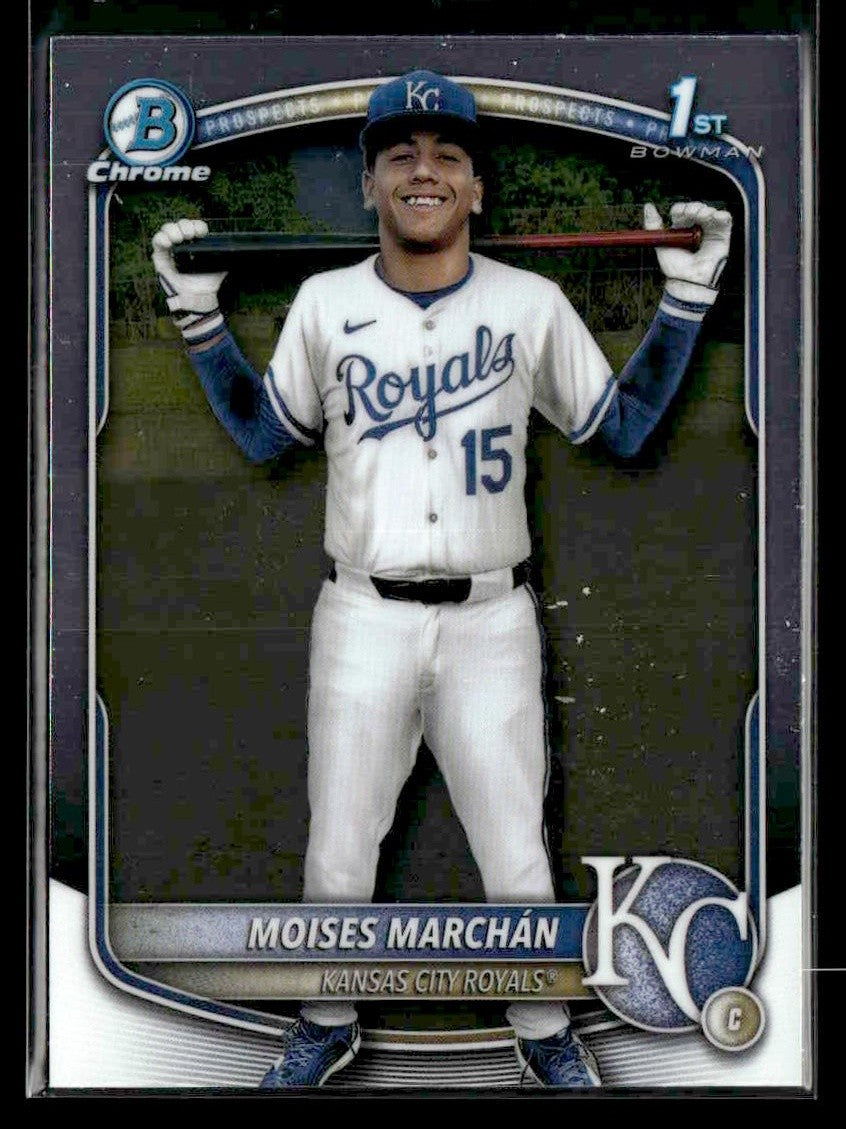2025 Bowman Chrome #BCP-242 Moises Marchan