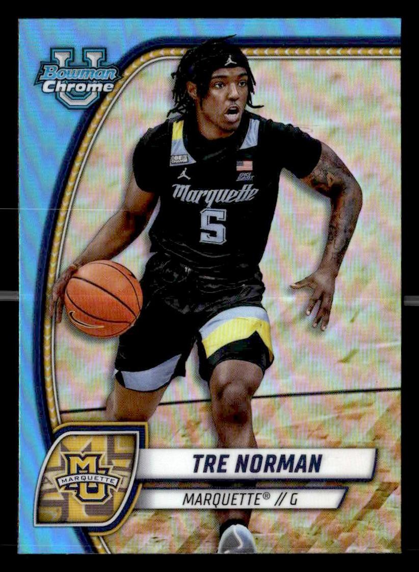2024-25 Bowman University Chrome #88 Tre Norman Refractor