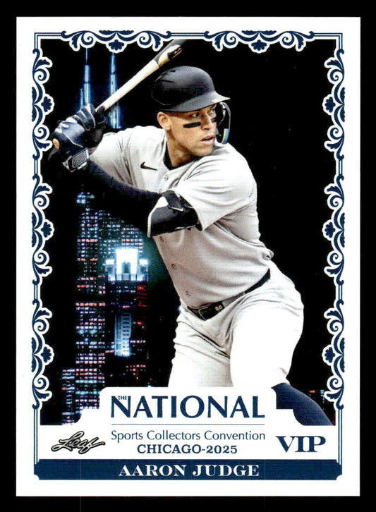 2025 Leaf National Sports Collectors Convention VIP #VIP-1 Aaron Judge