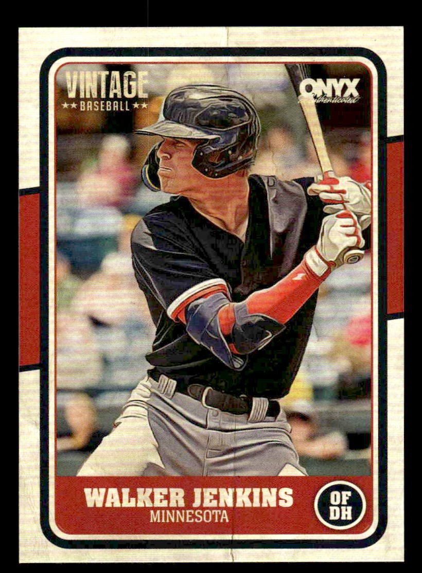 2025 Onyx Vintage #OVWAJE Walker Jenkins