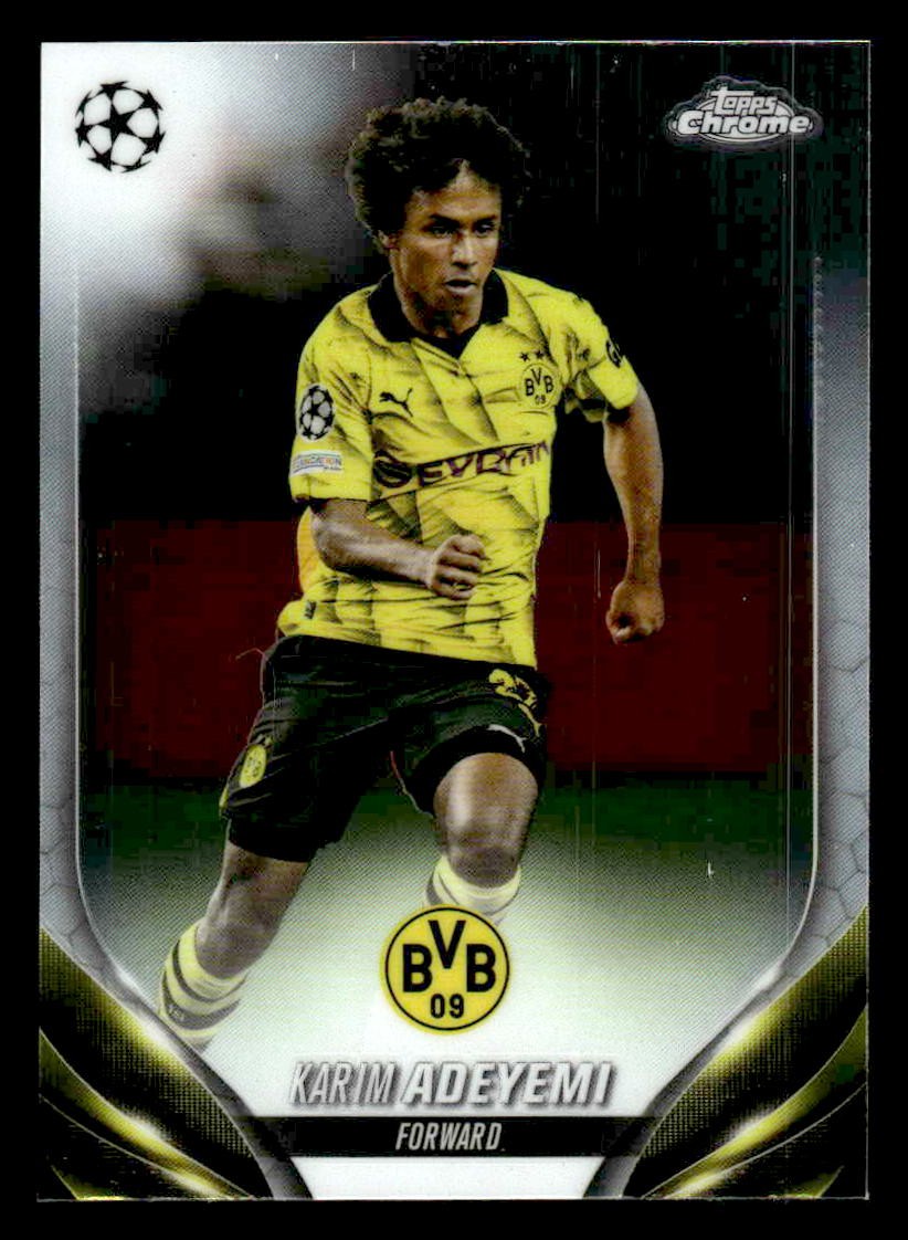 2023-24 Topps Chrome UEFA Club Competitions #73 Karim Adeyemi