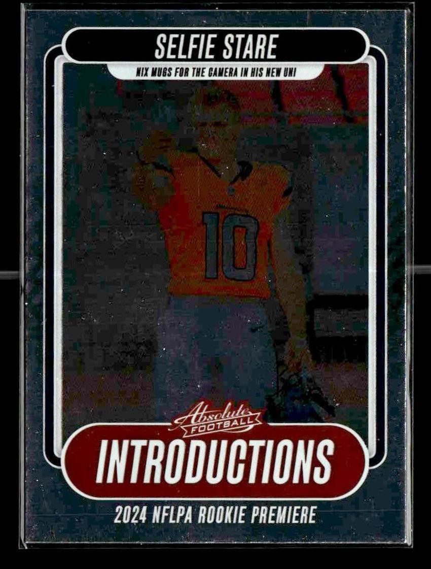 2024 Panini Absolute #I-BNX Bo Nix Introductions