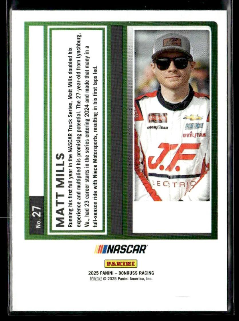 2025 Donruss #27 Matt Mills