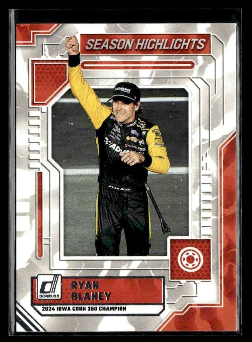 2025 Donruss #3 Ryan Blaney Season Highlights