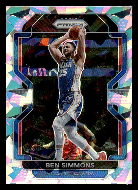 2021-22 Panini Prizm #199 Ben Simmons Ice