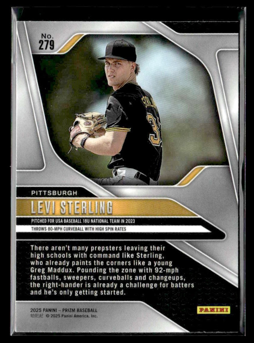 2025 Panini Prizm #279 Levi Sterling