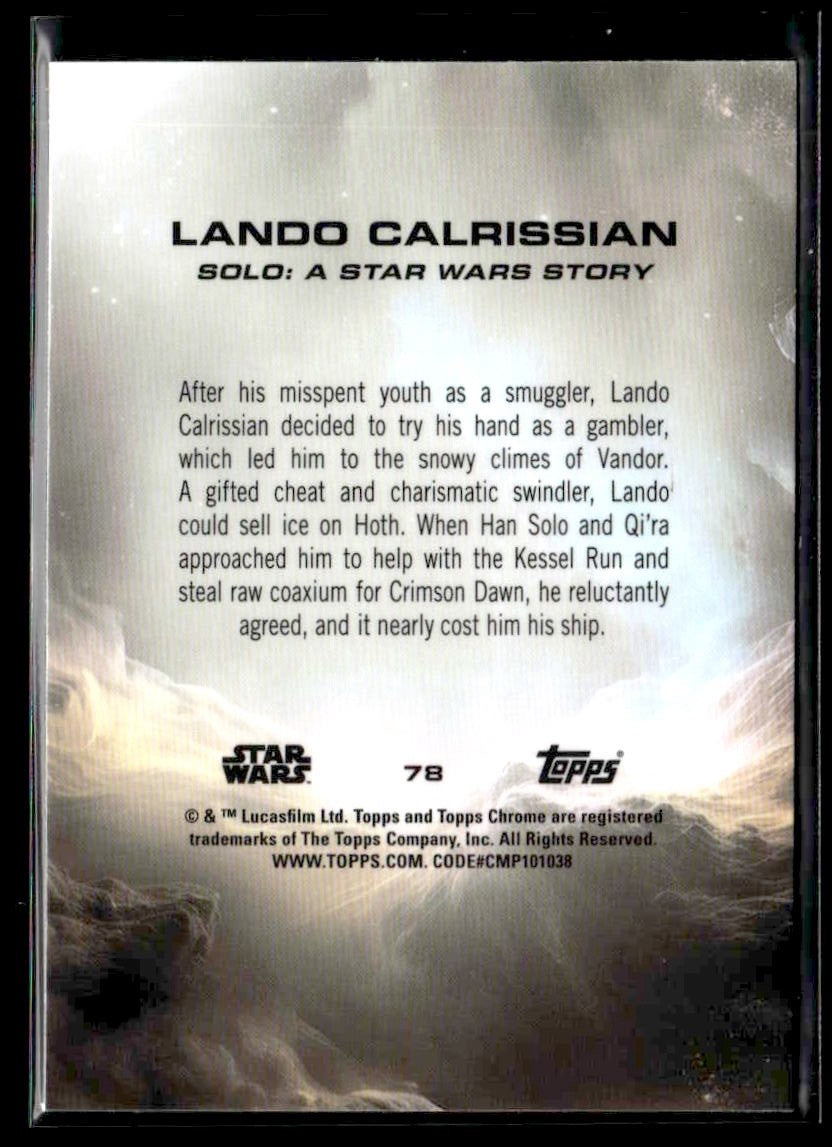 π Lando Calrissian β 2025 Topps Chrome Star Wars #78 π