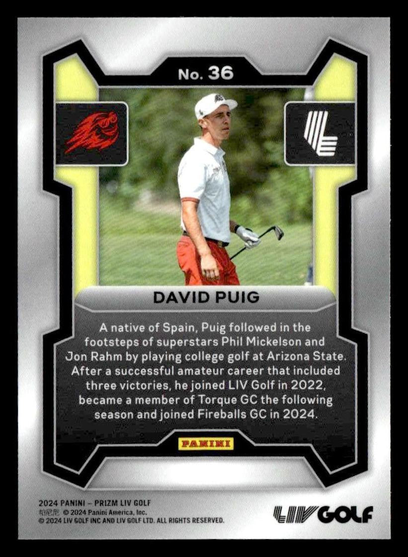 2024 Panini Prizm LIV #36 David Puig