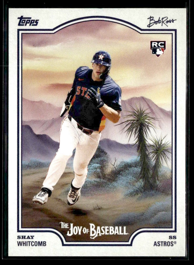 2025 Topps x Bob Ross: The Joy of Baseball #87 Shay Whitcomb