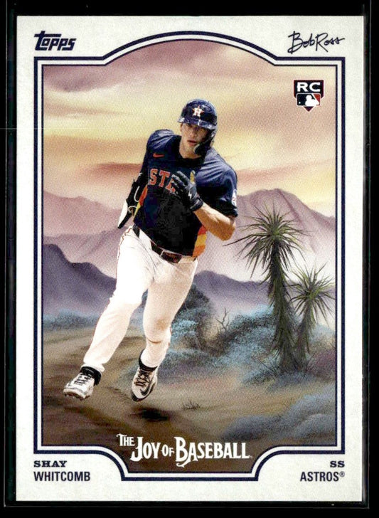 2025 Topps x Bob Ross: The Joy of Baseball #87 Shay Whitcomb