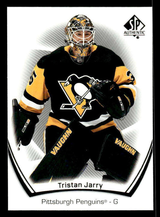 2021-22 SP Authentic #19 Tristan Jarry