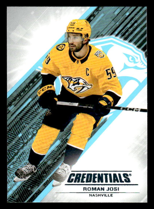 2024-25 Upper Deck Credentials #59 Roman Josi