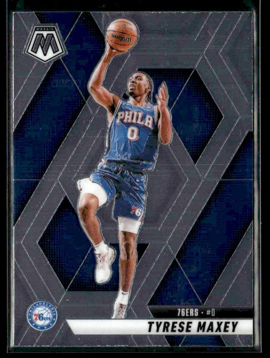 2024-25 Panini Mosaic #23 Tyrese Maxey