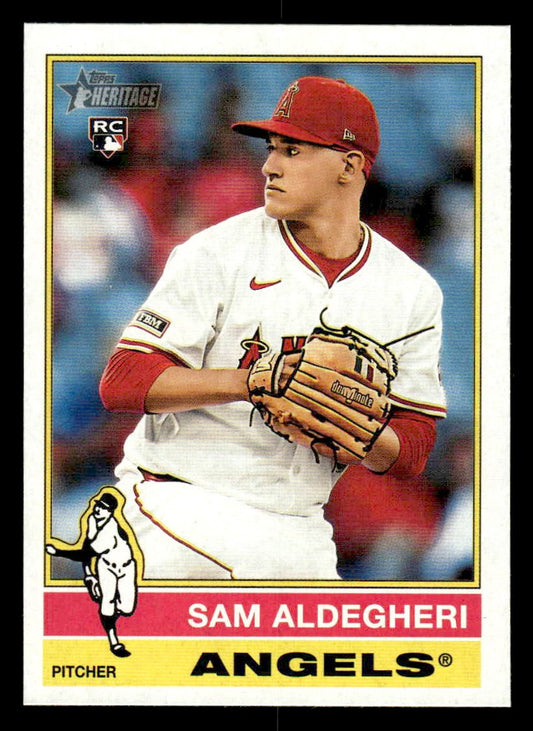 2025 Topps Heritage #322 Sam Aldegheri