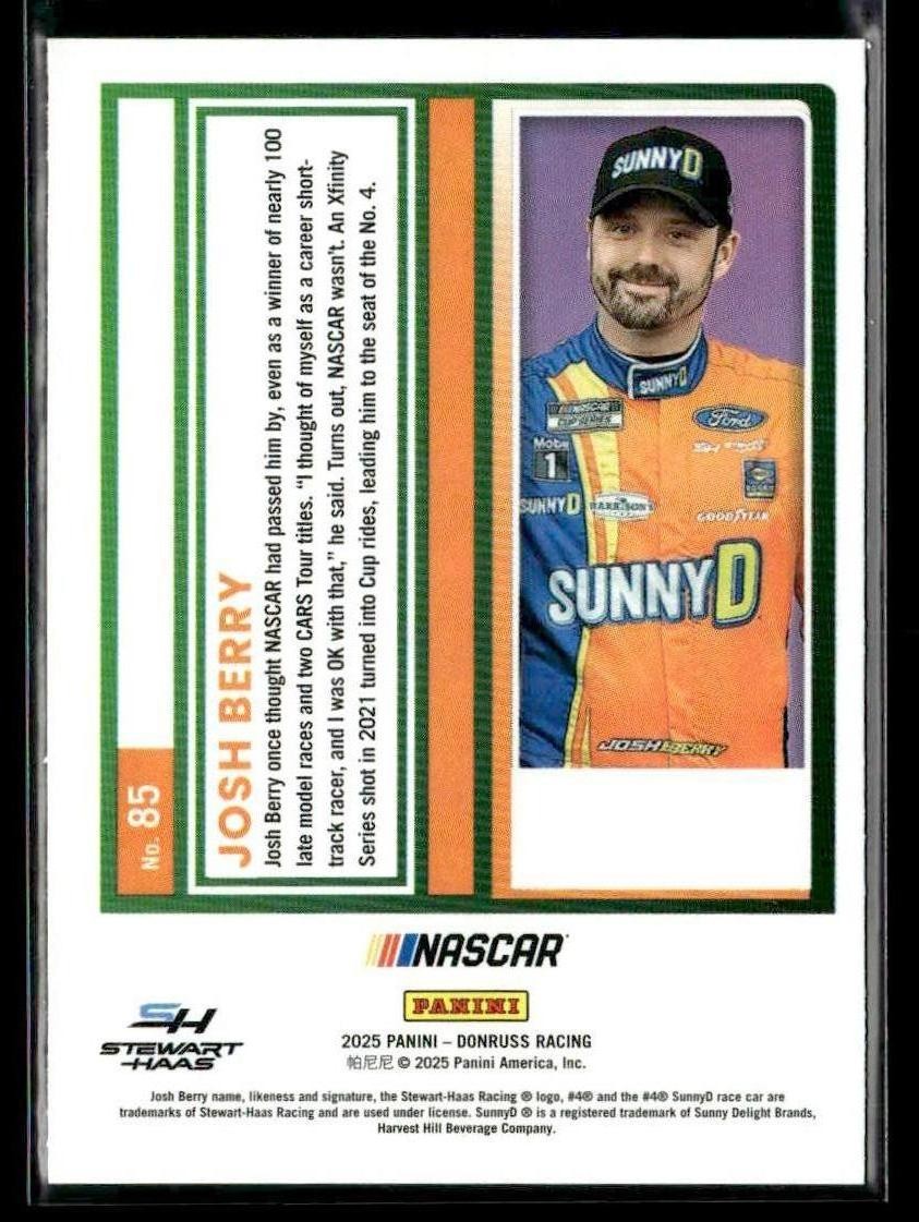 2025 Donruss #85 Josh Berry