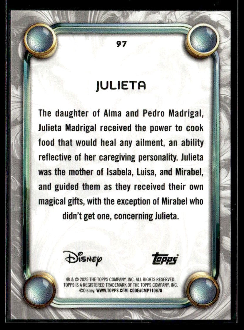 2025 Topps Disney Wonder #97 Julieta