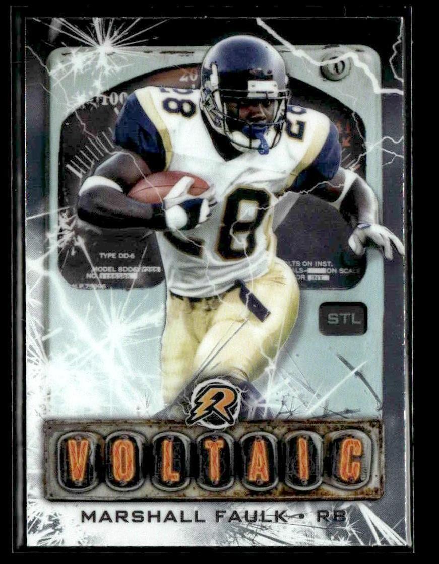 2024 Topps Resurgence #V-22 Marshall Faulk Voltaic